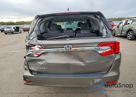 2020 Honda Odyssey Ex z USA, uszkodzony, nr VIN 5FNRL6H57LB064253